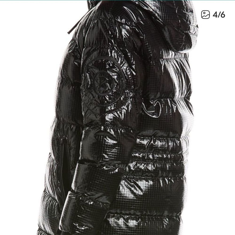 Bogner Jolie d Black Puffer Jacket coat - Picture 3 of 9